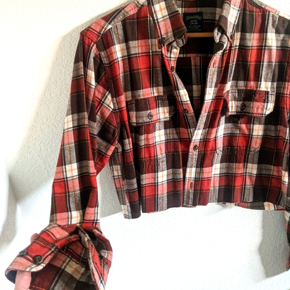 Faded Glory - hand cropped flannel - Picture 3 of 7